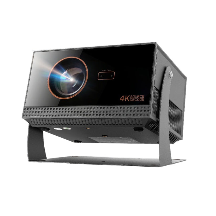 AUN A003 Pro 1920 x 1080P 350 Lumens Portable Home Theater LED HD Digital Projector, EU Plug(Grey) - LED Projector by AUN | Online Shopping South Africa | PMC Jewellery | Buy Now Pay Later Mobicred