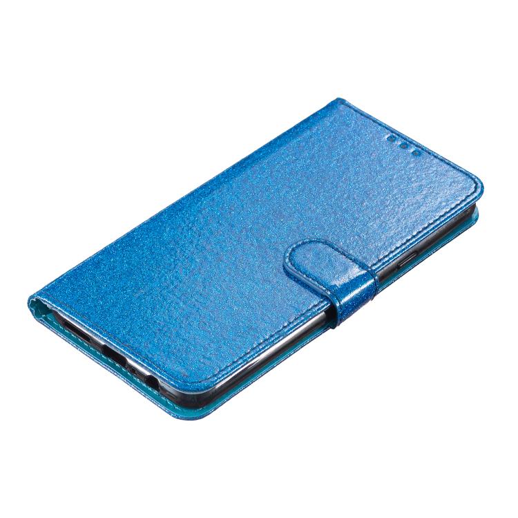 For Honor X6c 4G Glitter Powder Flip Leather Phone Case(Blue) - free shipping - PMC TechLife - Order now!