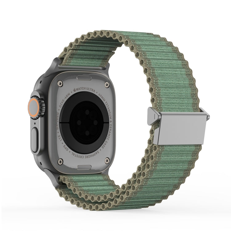 For Apple Watch Ultra 2 49mm DUX DUCIS YC Series Ocean Nylon Watch Band(Green) - Watch Bands by DUX DUCIS | Online Shopping South Africa | PMC Jewellery | Buy Now Pay Later Mobicred