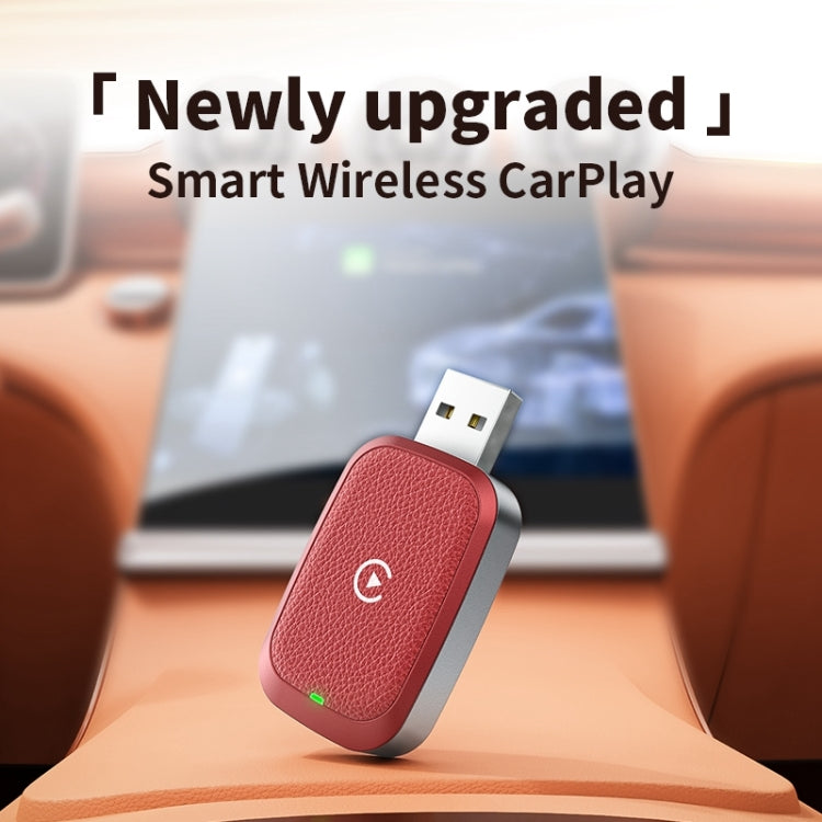 For iPhone Smart Wireless Car CarPlay Box Wired to Wireless Adapter(Black) - Bluetooth Adapters by PMC Jewellery | Online Shopping South Africa | PMC Jewellery | Buy Now Pay Later Mobicred