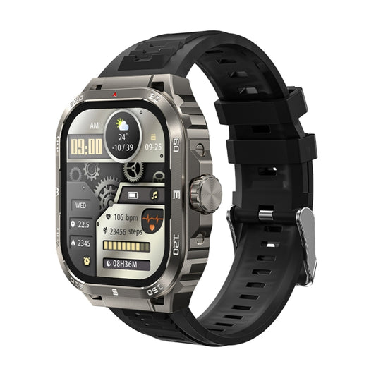 WK WH-03 2.01 inch Smart Watch Supports Bluetooth Calls(Black) - Smart Watches by WK | Online Shopping South Africa | PMC Jewellery | Buy Now Pay Later Mobicred