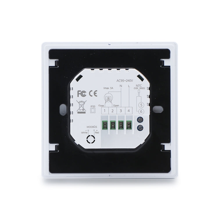 BHT-009GALW-MT Water Heating WiFi Smart Home LED Thermostat with Matter(Black) - Thermostat & Thermometer by PMC Jewellery | Online Shopping South Africa | PMC Jewellery | Buy Now Pay Later Mobicred