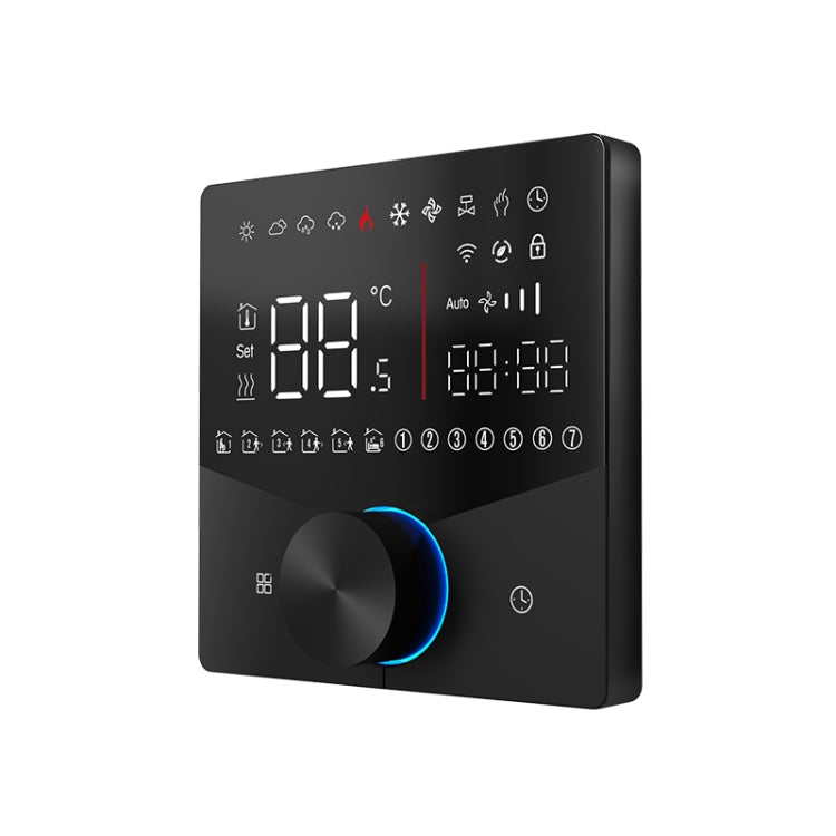 BHT-009GBLW-MT Electric Heating WiFi Smart Home LED Thermostat with Matter(Black) - Thermostat & Thermometer by PMC Jewellery | Online Shopping South Africa | PMC Jewellery | Buy Now Pay Later Mobicred