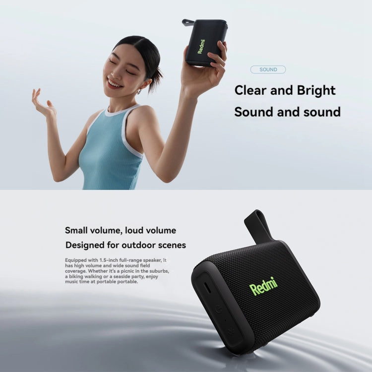 Xiaomi Redmi IP67 Waterproof Portable Bluetooth Speaker(Green) - Mini Speaker by Xiaomi | Online Shopping South Africa | PMC Jewellery | Buy Now Pay Later Mobicred