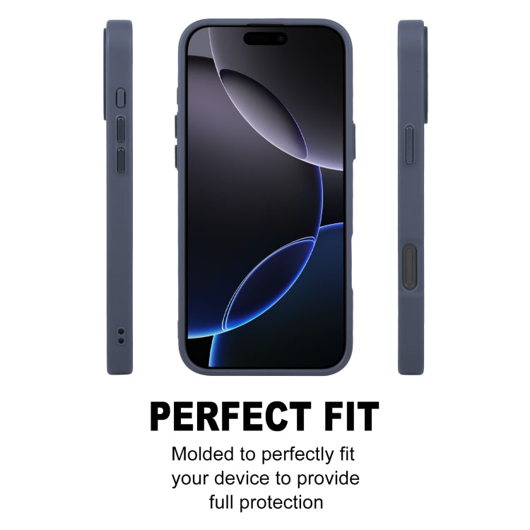 For iPhone 16 Pro Max GEBEI Skin Feel MagSafe Magnetic Phone Case(Blue) - iPhone 16 Pro Max Cases by GEBEI | Online Shopping South Africa | PMC Jewellery | Buy Now Pay Later Mobicred