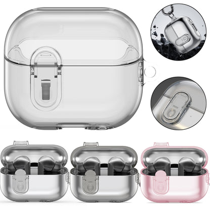 For Samsung Galaxy Buds3 / 3 Pro DUX DUCIS SECI Series Earbuds Box Protective Case(Clear Black) - Samsung Earphone Case by DUX DUCIS | Online Shopping South Africa | PMC Jewellery | Buy Now Pay Later Mobicred