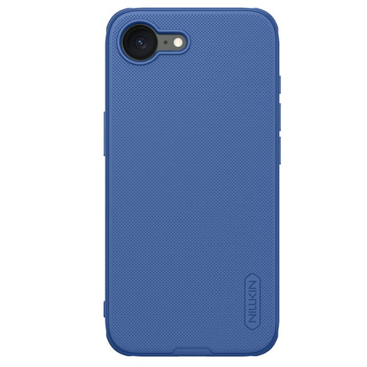 For iPhone 16e NILLKIN Frosted Shield Pro PC + TPU Phone Case(Blue) - iPhone 16e Cases by NILLKIN | Online Shopping South Africa | PMC Jewellery | Buy Now Pay Later Mobicred