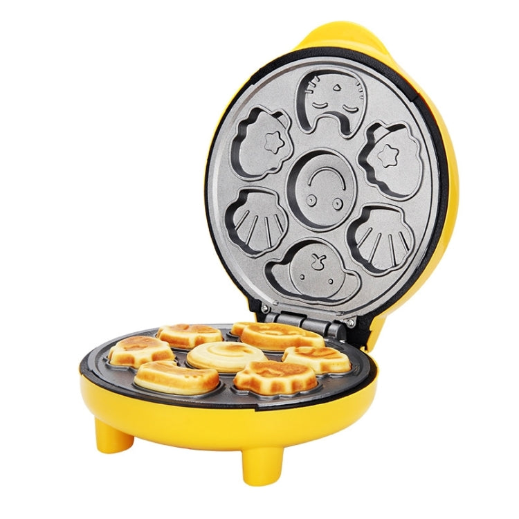 Household Cake Machine Double-sided Heating Baking Machine, Plug Type:US Plug(Yellow) - free shipping - PMC TechLife - Order now!