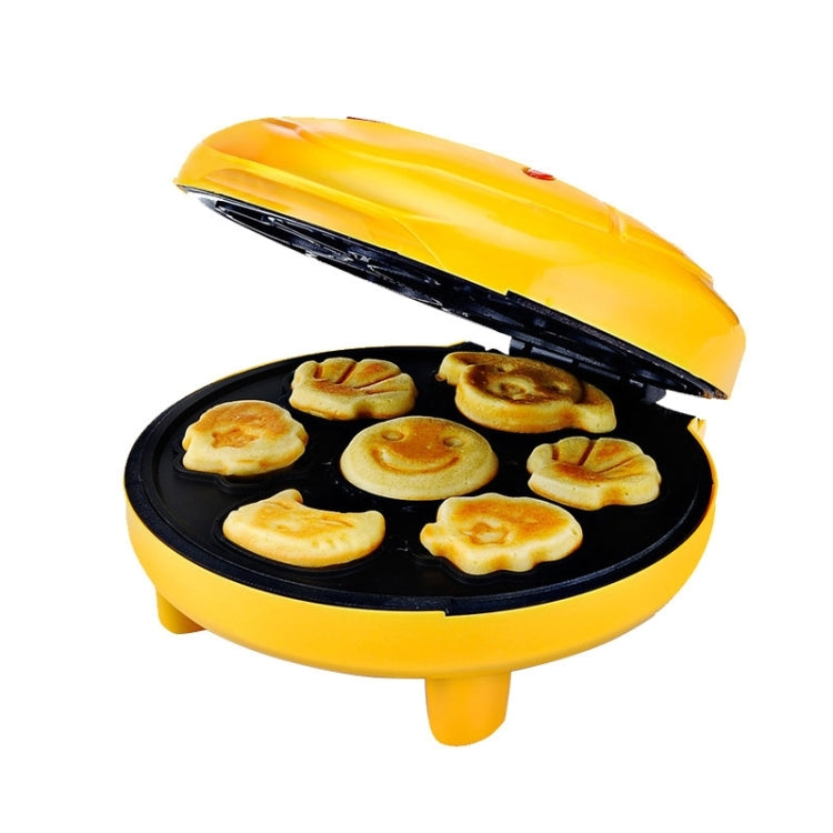 Household Cake Machine Double-sided Heating Baking Machine, Plug Type:US Plug(Yellow) - free shipping - PMC TechLife - Order now!