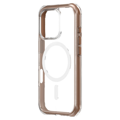 For iPhone 16 Pro ZGA Colorful Airbag Magsafe PC Hybrid TPU Phone Case(Gold) - iPhone 16 Pro Cases by ZGA | Online Shopping South Africa | PMC Jewellery | Buy Now Pay Later Mobicred