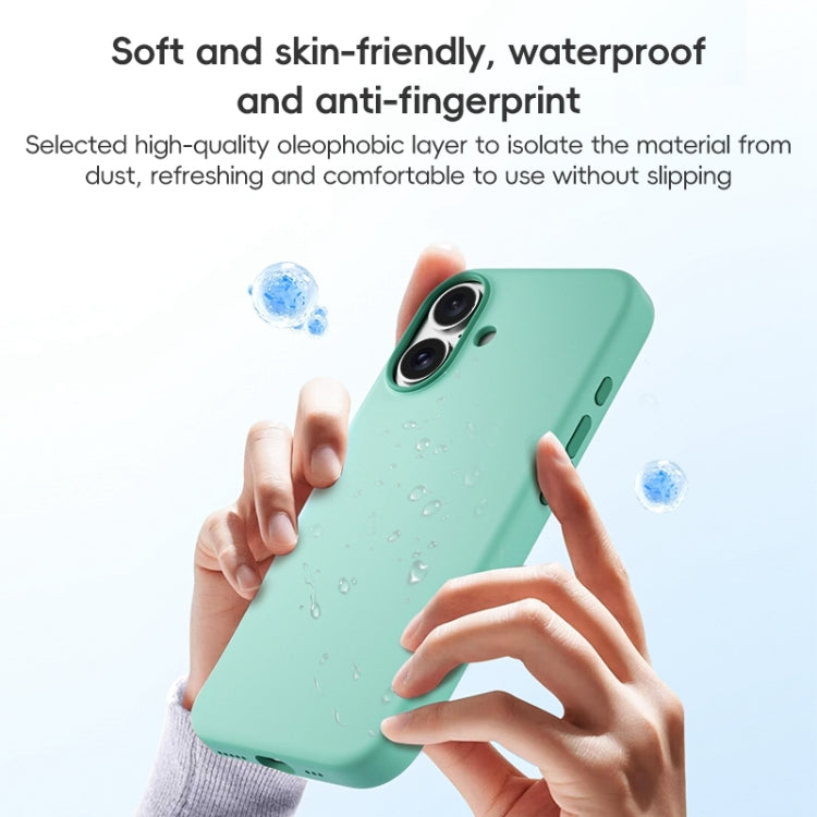 For iPhone 16 Pro ZGA Colorful Liquid Silicone Magsafe Phone Case(Gold) - free shipping - PMC Jewellery - Order now!