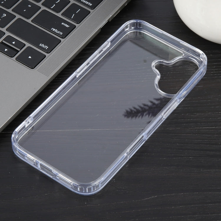 For iPhone 16 GEBEI Acrylic Transparent Phone Case - iPhone 16 Cases by GEBEI | Online Shopping South Africa | PMC Jewellery | Buy Now Pay Later Mobicred