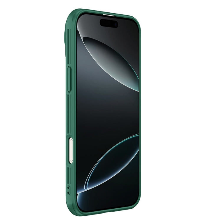 For iPhone 16 Pro Max NILLKIN CamShield Prop MagSafe Magnetic PC Phone Case(Green) - free shipping - PMC Jewellery - Order now!