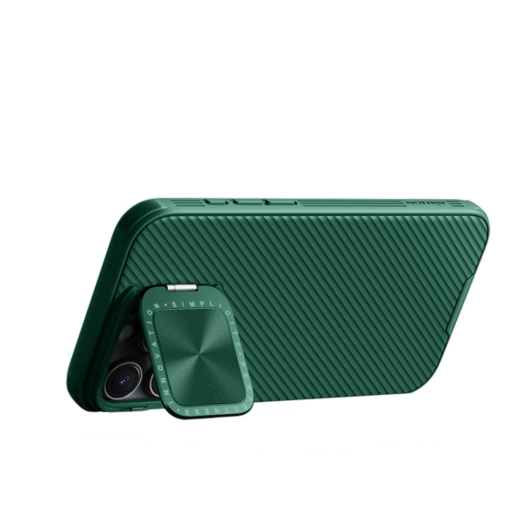 For iPhone 16 Pro Max NILLKIN CamShield Prop MagSafe Magnetic PC Phone Case(Green) - free shipping - PMC Jewellery - Order now!