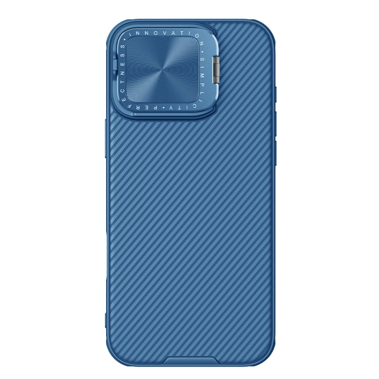 For iPhone 16 Pro Max NILLKIN CamShield Prop MagSafe Magnetic PC Phone Case(Blue) - iPhone 16 Pro Max Cases by NILLKIN | Online Shopping South Africa | PMC Jewellery | Buy Now Pay Later Mobicred