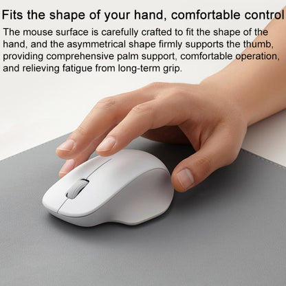 Original Xiaomi XMWXSB04YM 2.4GHz Portable Wireless Mouse Comfort Edition(Grey) - Wireless Mice by Xiaomi | Online Shopping South Africa | PMC Jewellery | Buy Now Pay Later Mobicred