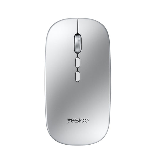 Yesido KB15 Slim 2.4G Rechargeable Wireless Optical Mouse(White) - Wireless Mice by Yesido | Online Shopping South Africa | PMC Jewellery | Buy Now Pay Later Mobicred