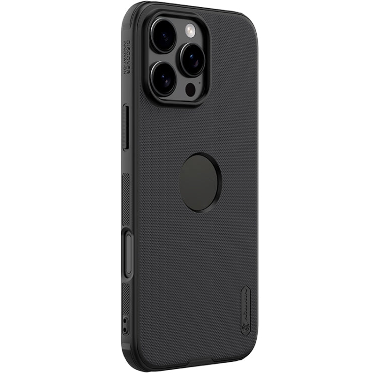 For iPhone 16 Pro Max NILLKIN Frosted Shield Pro PC + TPU Phone Case(Black) - iPhone 16 Pro Max Cases by NILLKIN | Online Shopping South Africa | PMC Jewellery | Buy Now Pay Later Mobicred