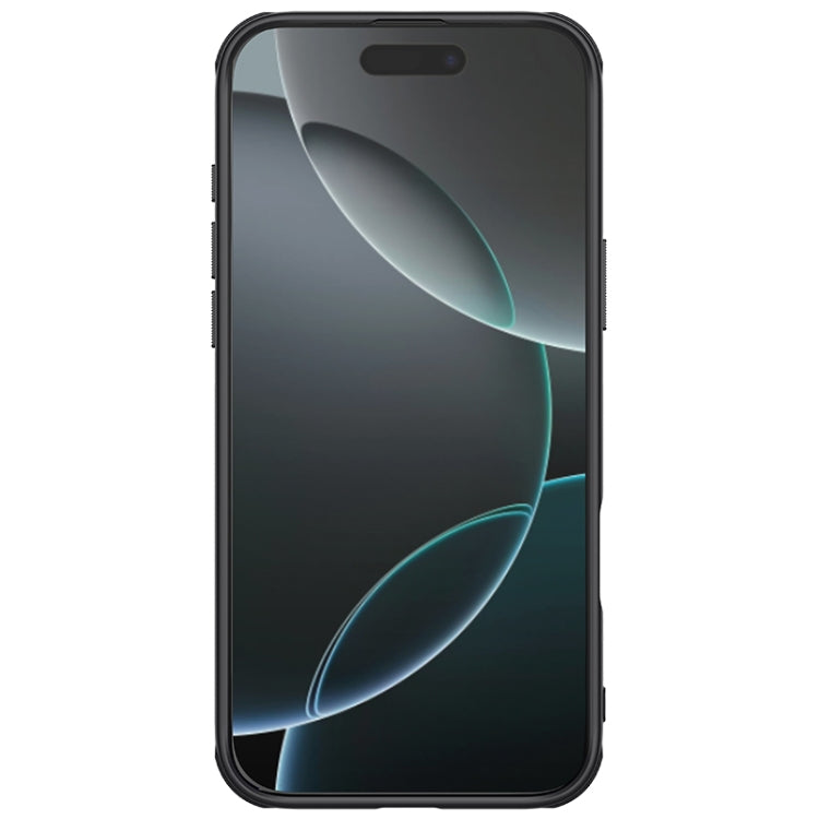 For iPhone 16 Pro Max NILLKIN Frosted Shield Pro PC + TPU Phone Case(Black) - iPhone 16 Pro Max Cases by NILLKIN | Online Shopping South Africa | PMC Jewellery | Buy Now Pay Later Mobicred