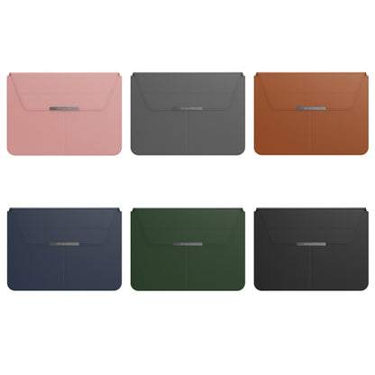 Multifunctional Laptop PU Magnetic Stand Split Liner Bag with Mouse Pad Function, Size:15 inch(Rose Gold) - 15 inch by PMC Jewellery | Online Shopping South Africa | PMC Jewellery | Buy Now Pay Later Mobicred