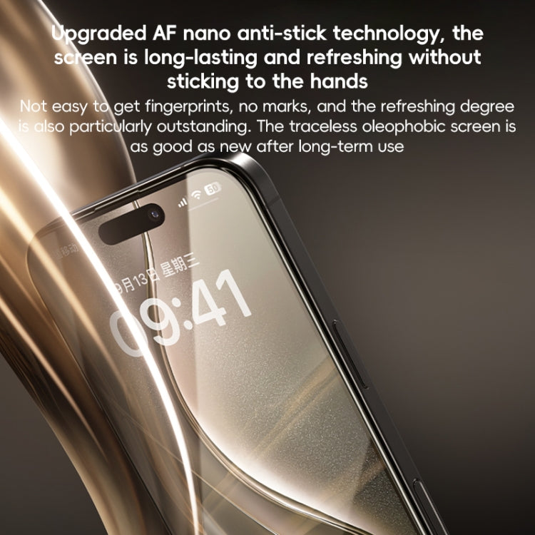 For iPhone 16 Plus Benks Black Gold Series 3D Heat Bending Full Glue Full Coverage HD Tempered Film - iPhone 16 Plus Tempered Glass by Benks | Online Shopping South Africa | PMC Jewellery | Buy Now Pay Later Mobicred