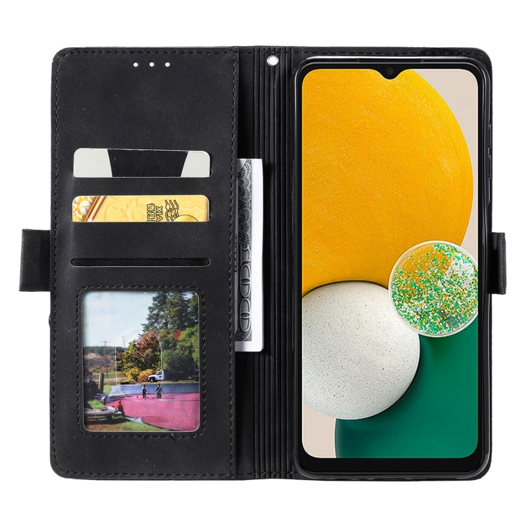 For Samsung Galaxy S25 5G Retro Splicing Horizontal Flip Leather Phone Case(Red) - Galaxy S25 5G Cases by PMC TechLife | Online Shopping South Africa | PMC TechLife | Buy Now Pay Later Mobicred