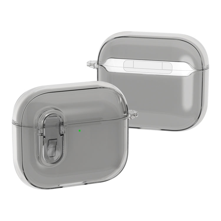 For AirPods 4 Ice Crystals Shockproof Earphone Protective Case(Grey) - For AirPods 4 by PMC Jewellery | Online Shopping South Africa | PMC Jewellery | Buy Now Pay Later Mobicred