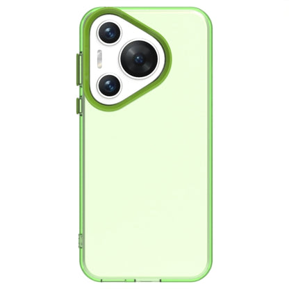 For Huawei Pura 70 Pro+ Candy PC Hybrid TPU Shockproof Phone Case(Green) - Huawei Cases by PMC Jewellery | Online Shopping South Africa | PMC Jewellery | Buy Now Pay Later Mobicred