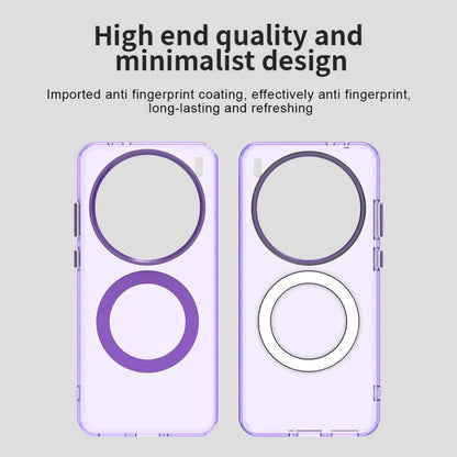 For vivo X200 Pro Candy Magsafe PC Hybrid TPU Phone Case(Purple) - X200 Pro Cases by PMC Jewellery | Online Shopping South Africa | PMC Jewellery | Buy Now Pay Later Mobicred