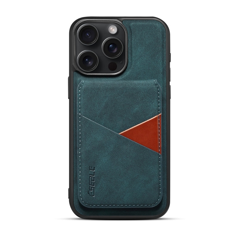 For iPhone 16 Pro Max ESEBLE E2 Retro Texture Card Slots MagSafe RFID Leather Case(Dark Green) - free shipping - PMC Jewellery - Order now!