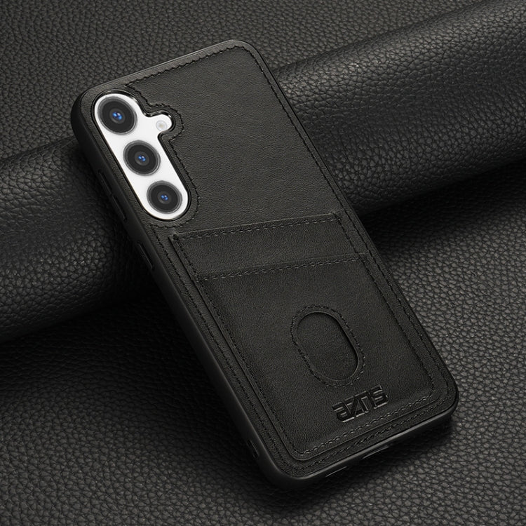 For Samsung Galaxy S24 5G AZNS K1 Series Card Slot Business Phone Case(Black) - Galaxy S24 5G Cases by AZNS | Online Shopping South Africa | PMC Jewellery | Buy Now Pay Later Mobicred