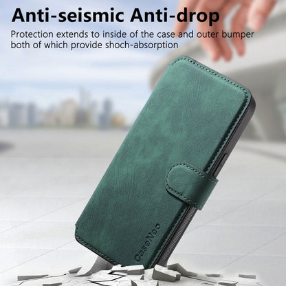 For iPhone 16 Plus CaseNeo MagSafe RFID Anti-theft Retro Leather Phone Case(Green) - iPhone 16 Plus Cases by CaseNeo | Online Shopping South Africa | PMC Jewellery | Buy Now Pay Later Mobicred