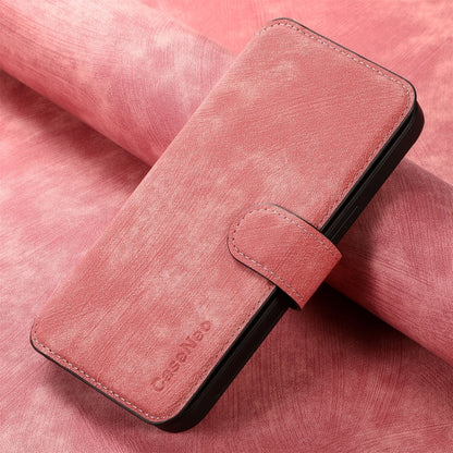 For iPhone 16 CaseNeo MagSafe RFID Anti-theft Retro Leather Phone Case(Pink) - iPhone 16 Cases by CaseNeo | Online Shopping South Africa | PMC Jewellery | Buy Now Pay Later Mobicred