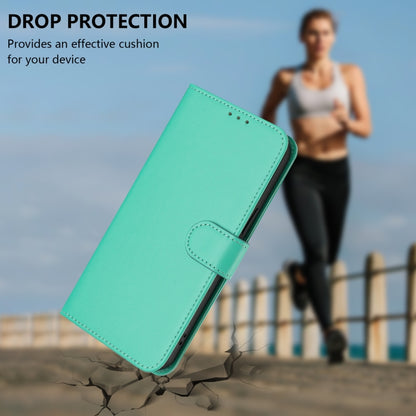 For Ulefone Note 17 Pro Skin Feel Solid Color Leather Phone Case with Lanyard(Green) - Ulefone Cases by PMC Jewellery | Online Shopping South Africa | PMC Jewellery | Buy Now Pay Later Mobicred