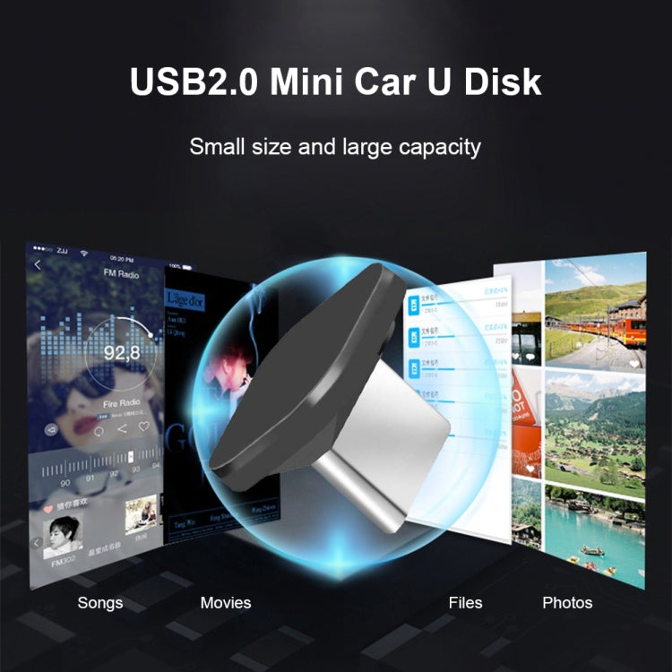 Car USB-C / Type-C Interface Mini Metal U Disk, Capacity:16GB - USB Flash Drives by PMC TechLife | Online Shopping South Africa | PMC TechLife | Buy Now Pay Later Mobicred