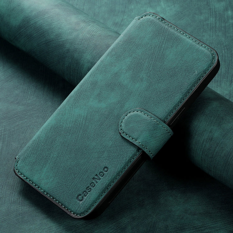 For Huawei Pura 70 Ultra CaseNeo MagSafe RFID Anti-theft Retro Leather Phone Case(Green) - Huawei Cases by CaseNeo | Online Shopping South Africa | PMC Jewellery | Buy Now Pay Later Mobicred