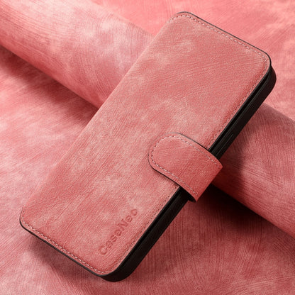 For Huawei Pura 70 Ultra CaseNeo MagSafe RFID Anti-theft Retro Leather Phone Case(Pink) - Huawei Cases by CaseNeo | Online Shopping South Africa | PMC Jewellery | Buy Now Pay Later Mobicred