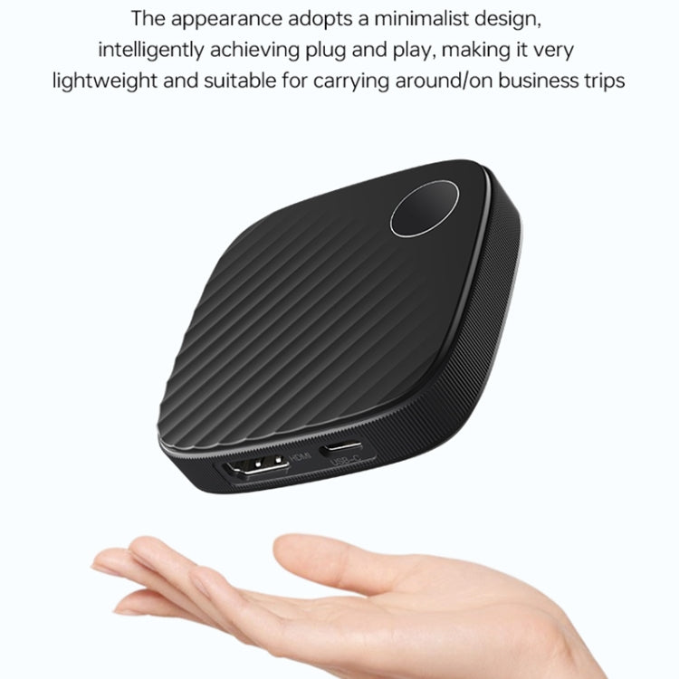 G126 Ultra HD Wireless Display Adapter Same Screen Device(Grey) - Wireless Display Dongle by PMC TechLife | Online Shopping South Africa | PMC TechLife | Buy Now Pay Later Mobicred