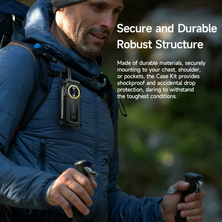 For Ulefone Armor mini 20T Pro / 20 Pro Ulefone Back Clip Phone Case(Black) - free shipping - PMC Jewellery - Order now!