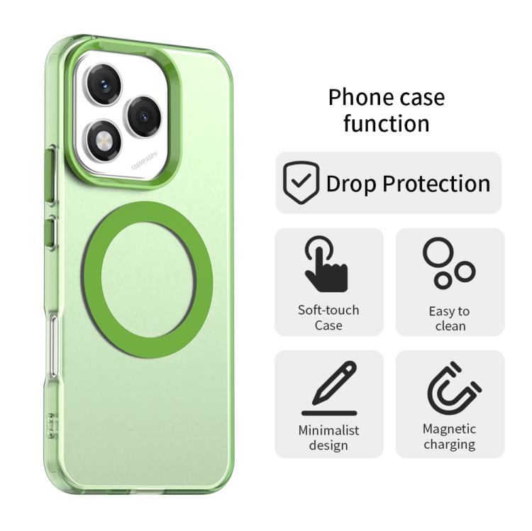 For Honor 400 Lite Global Candy Magsafe PC Hybrid TPU Phone Case(Green) - free shipping - PMC TechLife - Order now!