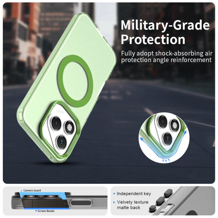 For Honor 400 Lite Global Candy Magsafe PC Hybrid TPU Phone Case(Green) - free shipping - PMC TechLife - Order now!
