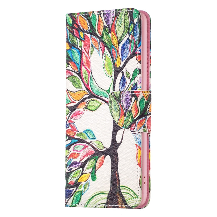 For Samsung Galaxy S25 Ultra 5G Colored Drawing Pattern Leather Phone Case(Tree Life) - Galaxy S25 Ultra 5G Cases by PMC Jewellery | Online Shopping South Africa | PMC Jewellery | Buy Now Pay Later Mobicred