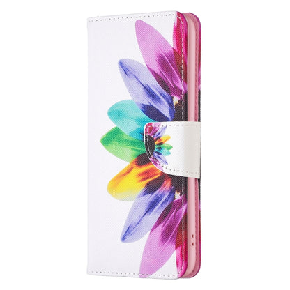 For Samsung Galaxy S25 Ultra 5G Colored Drawing Pattern Leather Phone Case(Sun Flower) - Galaxy S25 Ultra 5G Cases by PMC Jewellery | Online Shopping South Africa | PMC Jewellery | Buy Now Pay Later Mobicred