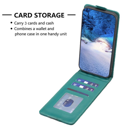 For Samsung Galaxy S25+ 5G Diamond Lattice Vertical Flip Leather Phone Case(Green) - Galaxy S25+ 5G Cases by PMC Jewellery | Online Shopping South Africa | PMC Jewellery | Buy Now Pay Later Mobicred