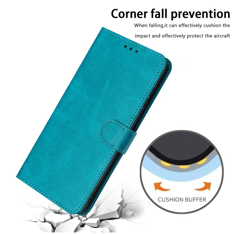 For Samsung Galaxy S25 Ultra 5G Solid Calf Texture Flip Leather Phone Case(Green) - Galaxy S25 Ultra 5G Cases by PMC TechLife | Online Shopping South Africa | PMC TechLife | Buy Now Pay Later Mobicred
