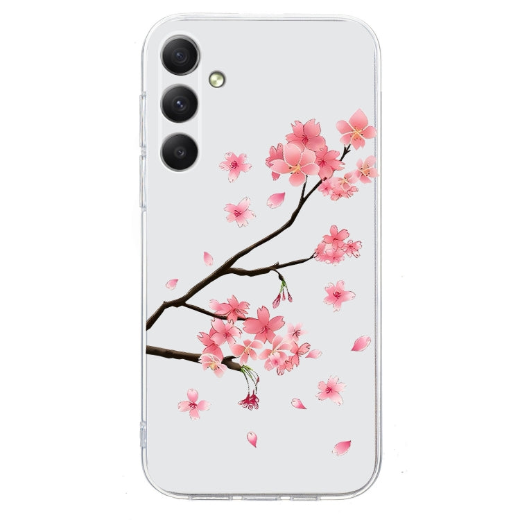 For Samsung Galaxy S25+ 5G Colorful Painting Pattern TPU Phone Case(Plum Blossom) - Galaxy S25+ 5G Cases by PMC Jewellery | Online Shopping South Africa | PMC Jewellery | Buy Now Pay Later Mobicred