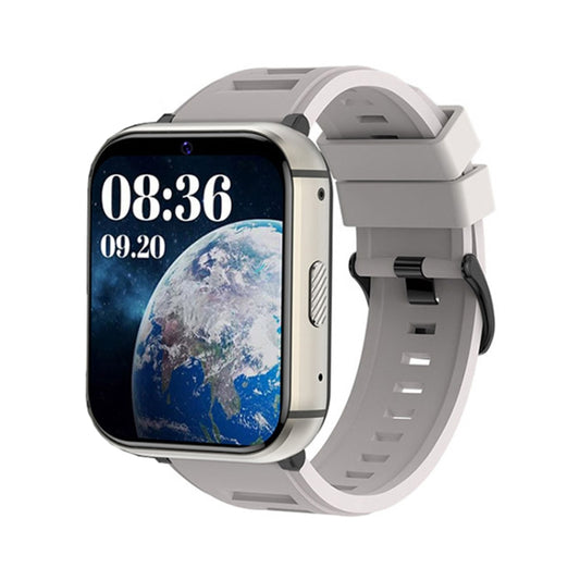 UNIWA DM66 4G Calling Smart Watch, 4GB+64GB, 1.99 inch IPS Screen Android 9.0 Support WiFi GPS(Silver) - Android Watch by UNIWA | Online Shopping South Africa | PMC Jewellery | Buy Now Pay Later Mobicred