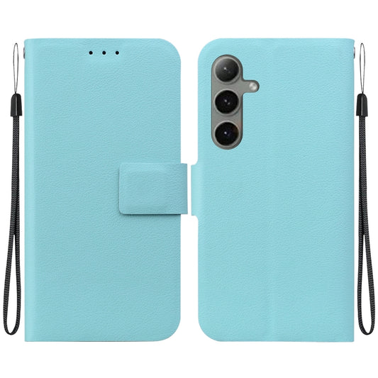 For Samsung Galaxy S25+ 5G Ultra-thin Voltage Magnetic Buckle Leather Phone Case(Green) - Galaxy S25+ 5G Cases by PMC Jewellery | Online Shopping South Africa | PMC Jewellery | Buy Now Pay Later Mobicred