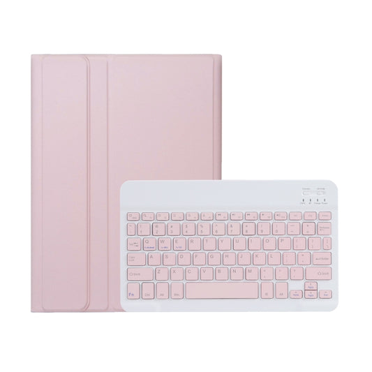 For Xiaomi Pad 7 / 7 Pro 11.2 inch A0N13 Ultra-thin Detachable Bluetooth Keyboard Leather Tablet Case(Pink White) - Others Keyboard by PMC Jewellery | Online Shopping South Africa | PMC Jewellery | Buy Now Pay Later Mobicred