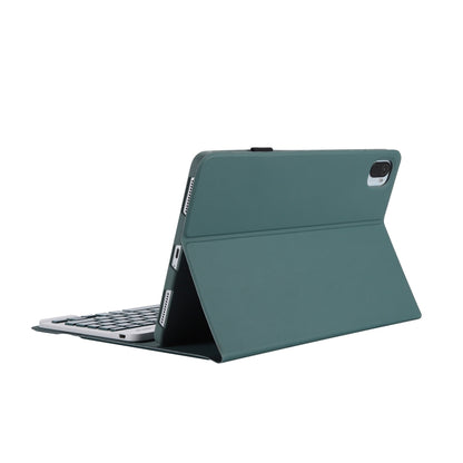 For Xiaomi Pad 7 / 7 Pro 11.2 inch A0N13 Ultra-thin Detachable Bluetooth Keyboard Leather Tablet Case(Dark Green) - Others Keyboard by PMC Jewellery | Online Shopping South Africa | PMC Jewellery | Buy Now Pay Later Mobicred